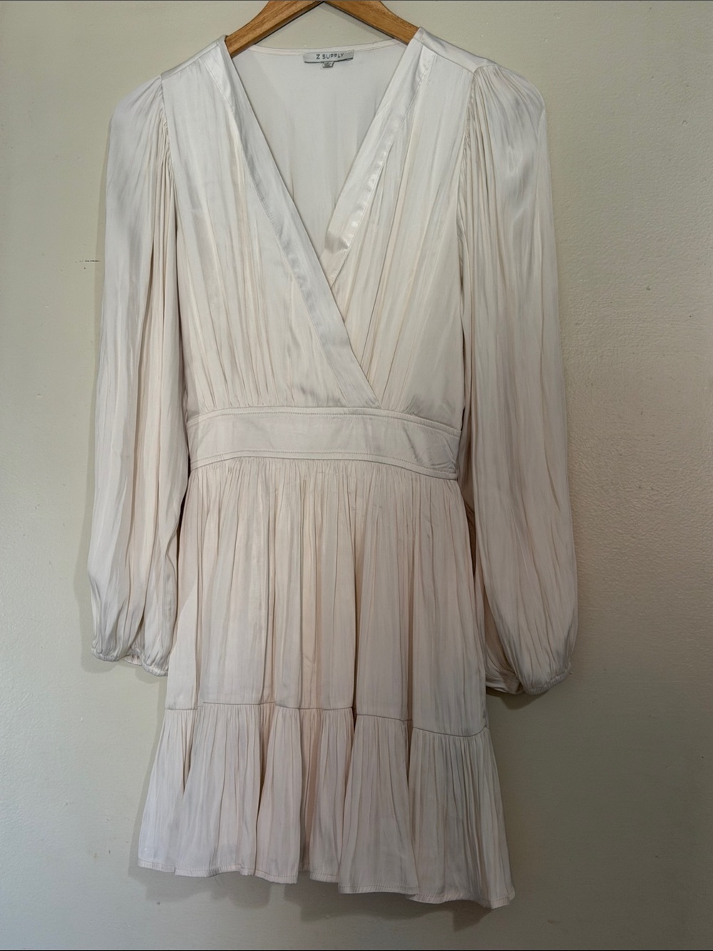 Z Supply cream mini dress